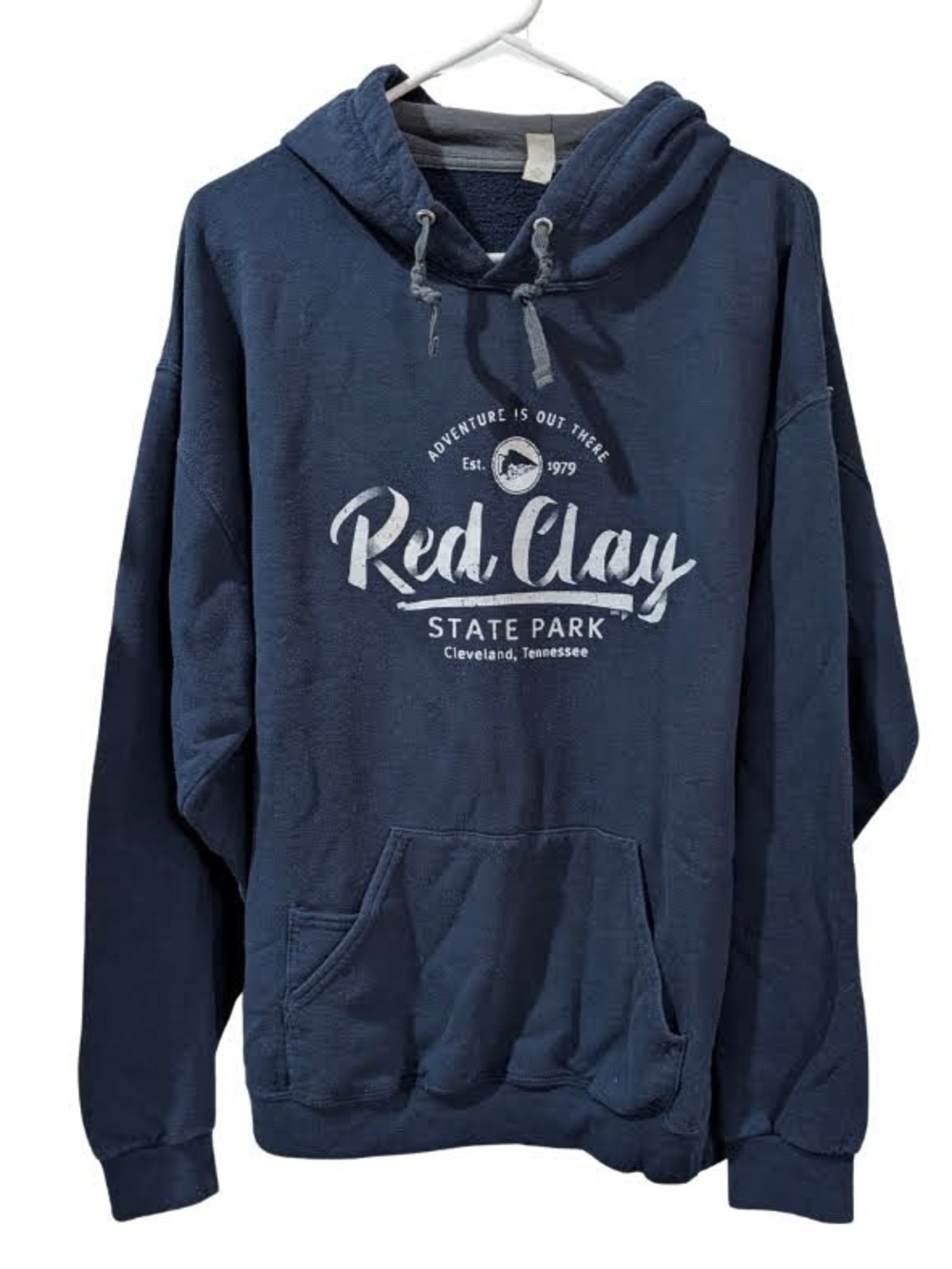 Fruit of the Loom Navy 'Red Clay State Park' Hooded Sweatshirt
